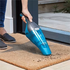 BLACK+DECKER WDC215WA-QW – ручной пылесос без мешка, для сухой и влажной уборки, 7,2 В, до 10 мин, синий