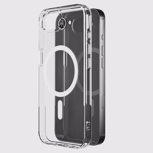 Чехол SBS Cover Light Mag для iPhone 16e, 17e, совместим с MagSafe, прозрачный