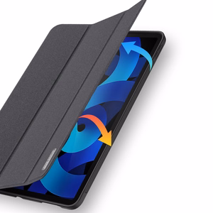 Dėklas Dux Ducis Domo Apple iPad Air 4/5/6/7 2020/2022/2024/2025 10.9/11 juodas