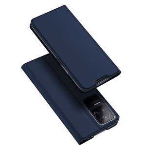 Чехол Dux Ducis Skin Pro Holster с откидной крышкой для Xiaomi Poco F4 5G синий