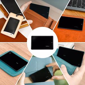 Bluetooth-трекер MiLi MiCard HD-P16-C для Apple Find My, чёрный