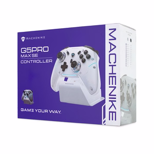 Machenike G5Pro Max Belaidis žaidimų valdiklis su Krovimo stotelė - baltas
