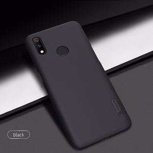 Nillkin Super Frosted Shield dėklas, skirtas Realme 3 Pro / Realme X Lite, juodas