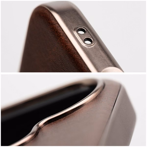 Чехол для Samsung A07 Gentleman Mag Cover совместимый с MagSafe коричневый