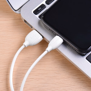 USB kabelis Borofone BX19 USB-A to Lightning 1.0m baltas