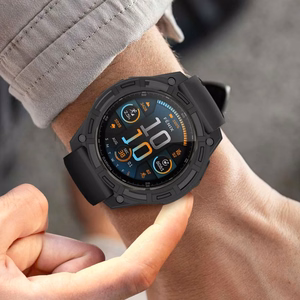 Чехол Tech-Protect Defense Air для Garmin Fenix 8 51mm - чёрный