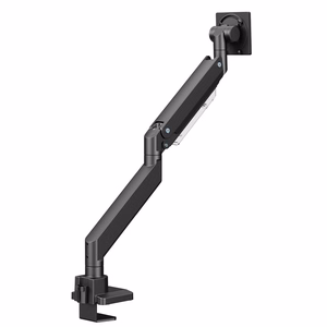 Maclean MC-968 dvigubos rankos monitoriaus laikiklis su dujine spyruokle 17-57″, 27 kg, VESA 200x200