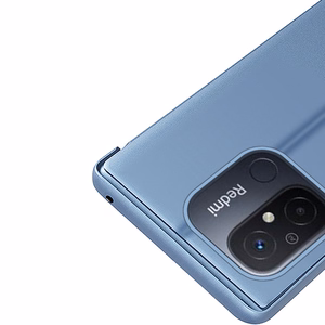 Clear View Case чехол для Xiaomi Redmi 11A / Poco C55 / Redmi 12C флип-чехол чёрный