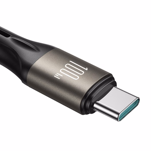 Joyroom Light-Speed Series S-A25 кабель USB-C USB-C 100W 1.2м - чёрный