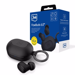 TWS 3mk FlowBuds 6.0 Беспроводные наушники — чёрный