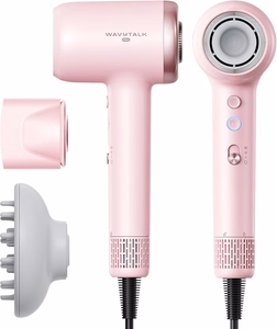 Фен Wavytalk Turblow Pro, розовый