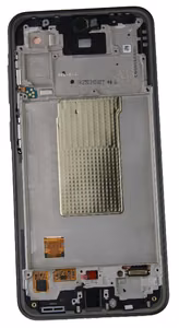 LCD ekranas Samsung A366 A36 5G su jutikliniu ekranu ir rėmeliu Awesome Black originalus (serviso paketas)