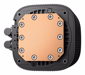 Комплект жидкостного охлаждения процессора DeepCool LE360 V2 ZERO DARK, 12 cm, чёрный, 1 шт.