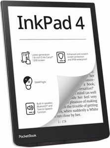 PocketBook InkPad 4 el. knygų skaityklė su jutikliniu ekranu 32 GB Wi-Fi juoda, sidabrinė