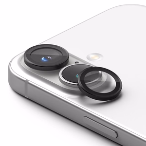 Ringke Camera Frame Protector 2-pack for iPhone 16 / 16 Plus - Black
