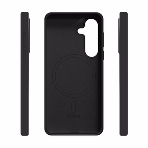 Etteri силиконовый Mag чехол для Samsung Galaxy S26 Ultra чёрный