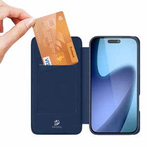 DUX DUCIS чехол-книжка SKIN PRO для IPHONE 17 синий