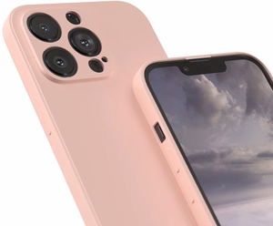 Case Liquid Silicone 1.5mm Xiaomi Redmi Note 14 Pro 5G/Poco X7 pink
