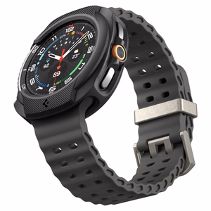 Чехол Spigen Liquid Air для Samsung Galaxy Watch 8 Classic 46mm - чёрный
