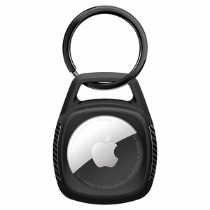 Spigen Rugged Armor Case for Apple AirTag - Matte Black