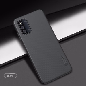 Nillkin Super Frosted Shield dėklas, skirtas Samsung Galaxy F52 5G, juodas
