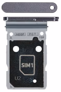 Держатель SIM-карты Samsung A576 A57 5G серый оригинальный (service pack)