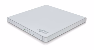Hitachi-LG Slim Portable DVD-Writer optinių diskų įrenginys DVD±RW Balta