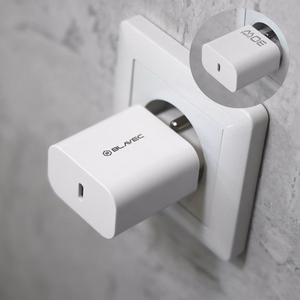Сетевой адаптер питания Blavec BC-14 GaN4 USB-C PD/QC 30 Вт, 3 А, белый