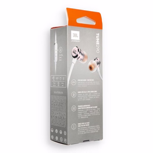 Laidinės ausinės JBL T290 su mikrofonu, Jack 3,5mm, auksinės