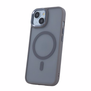 Frozen Mag dėklas for iPhone 17 6,3" pilkas
