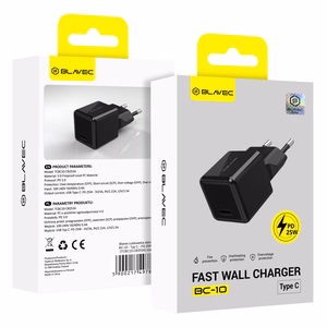 Сетевое зарядное устройство Blavec BC-10 Type C PD 25W 3A (TCBC10-CB253A) чёрный