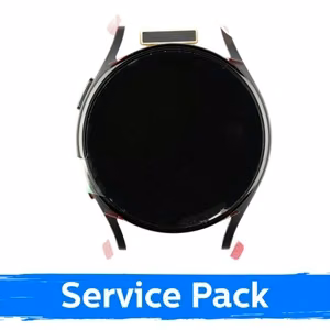 LCD ekranas skirtas Samsung R900 Watch 5 40mm su rėmeliu / Graphite / (Service Pack)