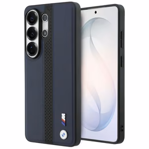 BMW Perforated Stripe Logo MagSafe чехол для Samsung Galaxy S26 Ultra тёмно-синий