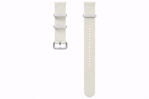 Dirželis ET-SOL30SWE Samsung Galaxy Watch 4/4 Classic/5/5 Pro/6/6 Classic/7/FE stilingas sportinis S/M kreminės spalvos