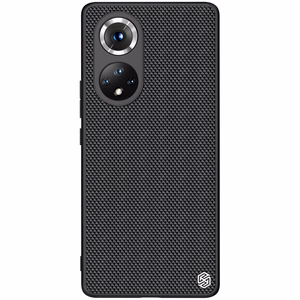 Nillkin Textured Case прочный усиленный чехол с гелевой рамкой и нейлоновой задней панелью для Honor 50 Pro чёрный