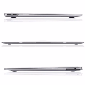 Tech-Protect SmartShell чехол для MacBook Air 13" M2 / M3 / 2022-2024 - прозрачный с блёстками