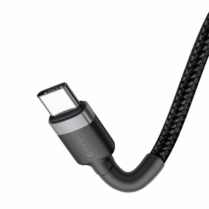 USB кабель Baseus Cafule PD60W Type-C 2.0m серо-чёрный CATKLF-HG1
