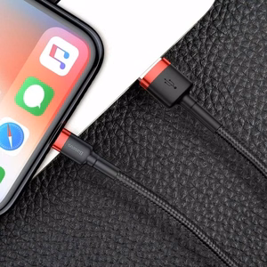 Baseus Cafule USB Lightning Cable 1,5A 2m (Black+Red)