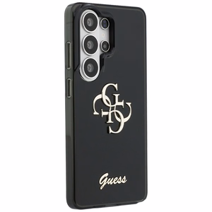 Guess чехол IML Big Metal 4G Script для Samsung Galaxy S26 Ultra чёрный