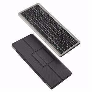 Dux Ducis "Ok Series" беспроводная Bluetooth-клавиатура с тачпадом чёрная