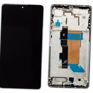 LCD ekranas Xiaomi Poco F5 5G su jutikliniu ekranu su rėmeliu mėlynas ORG