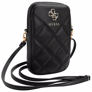 Guess krepšys GUWBZPSQSSGKjuodas/black Zip Quilted 4G