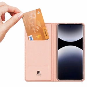 Чехол Dux Ducis Skin Pro для Xiaomi Redmi Note 14 Pro 4G розовое золото