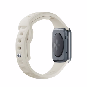Силиконовый ремешок 3mk для Apple Watch, 38/40/41/42 mm, Nude, малый размер