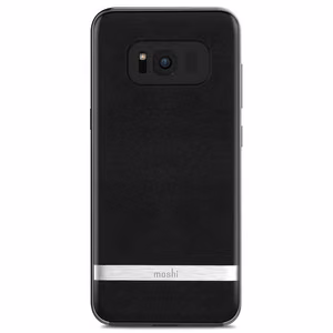 Moshi Napa dėklas, skirtas Samsung Galaxy S8+, juodas („Onyx Black“)