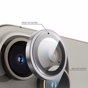 Grūdintas stiklas Tel Protect Titanium Lens 99% AR on camera for Samsung Galaxy S26 Plus transparent (lęšis 3 vnt.)