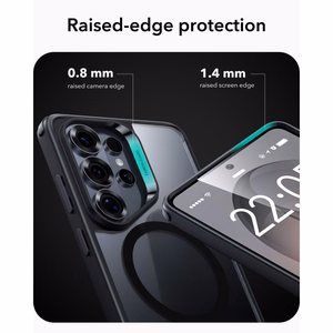 ESR Classic Hybrid MagSafe Чехол для Samsung Galaxy S26 Ultra прозрачно-чёрный