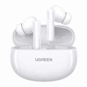Ugreen HiTune T6 Беспроводные наушники с ANC + кабель USB-A — USB-C — белый