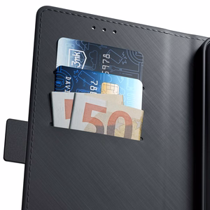 3mk Wallet Чехол для Xiaomi Redmi 15 4G / 15 5G - чёрный