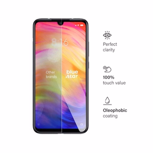 Закалённое стекло для Xiaomi Redmi Note 7 Blue Star